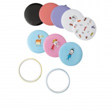 Portable Make up Round Mirror
